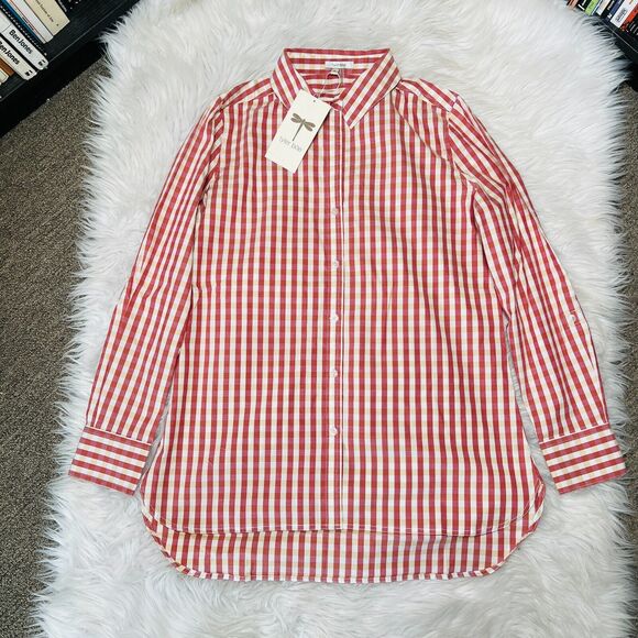 TYLER BOE BUTTON DOWN PLAID SHIRT SIZE S STYLE 33221J - Picture 1 of 4